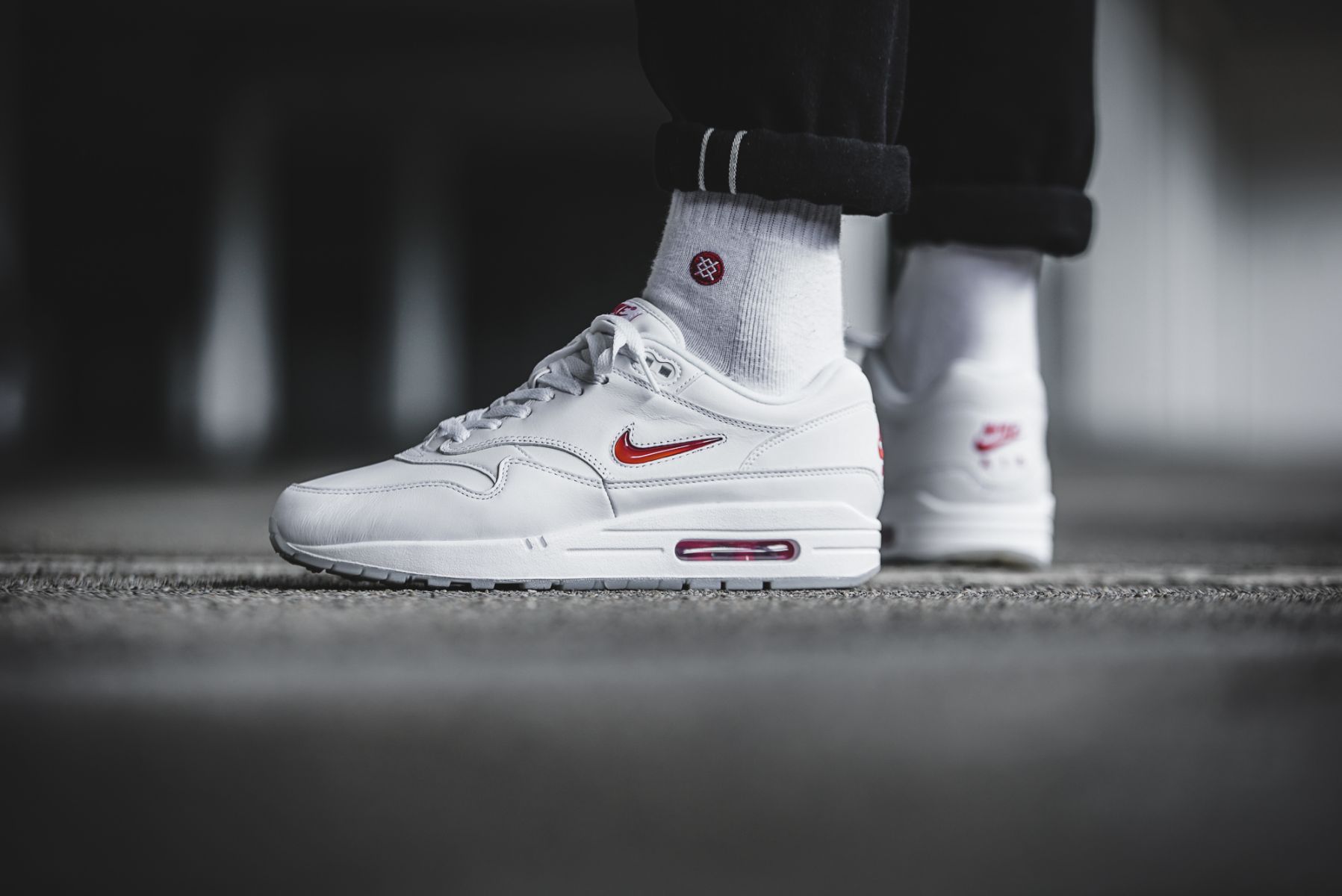 Air max 1 rot weiß online